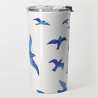 Blue Birds Travel Mug Gallery Image 2