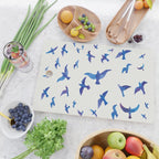 Blue Birds Cutting Board Gallery Image 2