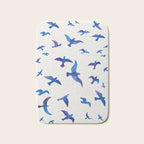 Blue Birds Bath Mat Gallery Image 1