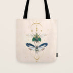 Moon insects Tote Bag Gallery Image 1