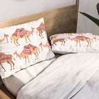 Camel Train Pillow Sham Gallery Image 2
