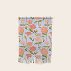 Marigolds / Periwinkle flower pattern Wall Hanging Gallery Image 1