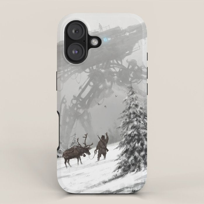 1920 - winter walker iPhone Case Gallery Image 1