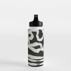 Black & White Abstract Collage #1 Water Bottle Gallery Image 3