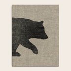 Black Bear Silhouette Notebook Gallery Image 4