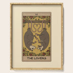 The Lovers - Possum Tarot Serving Tray Gallery Image 1