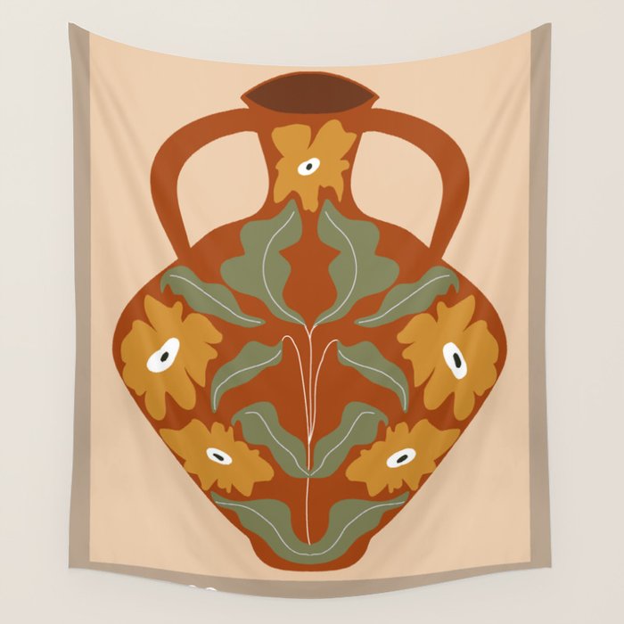 Vase 2 Wall Tapestry Gallery Image 4