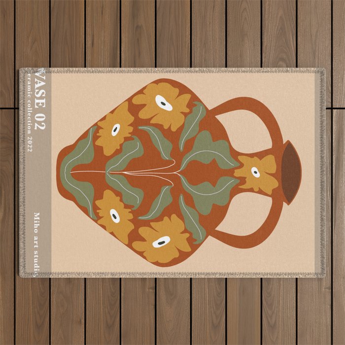 Vase 2 Outdoor Rug Gallery Image 1