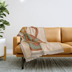 Vase 2 Throw Blanket Gallery Image 1