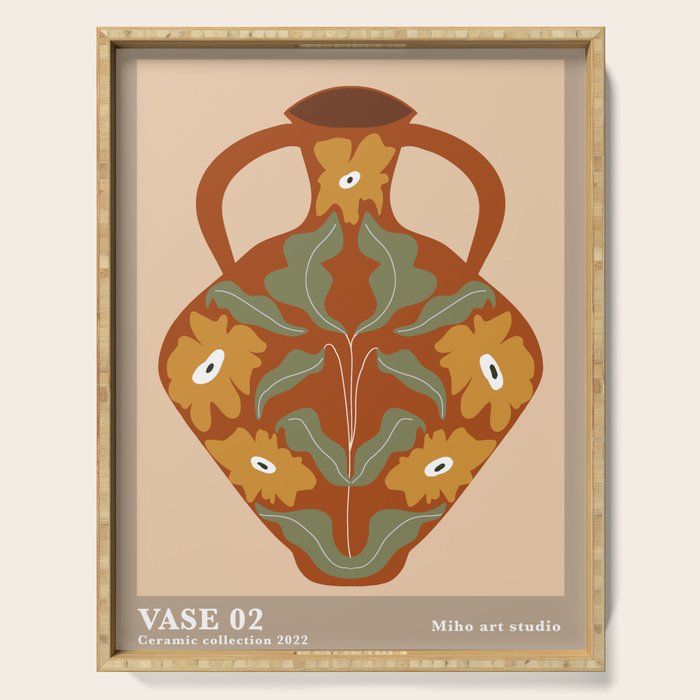 Vase 2 Serving Tray Gallery Image 1