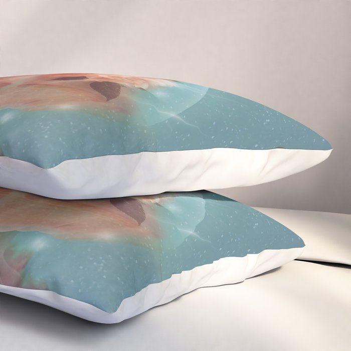 Floral Jellyfish Pillow Sham Gallery Image 3