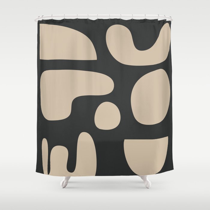 Abstract Twist Shower Curtain Gallery Image 1