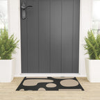 Abstract Twist Welcome Mat Gallery Image 3