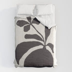 Linocut Silhouette #3 Comforter Gallery Image 6