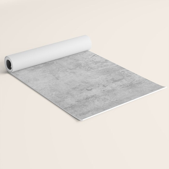 concrete wall vintage grey background,  wall texture * Yoga Mat Gallery Image 2