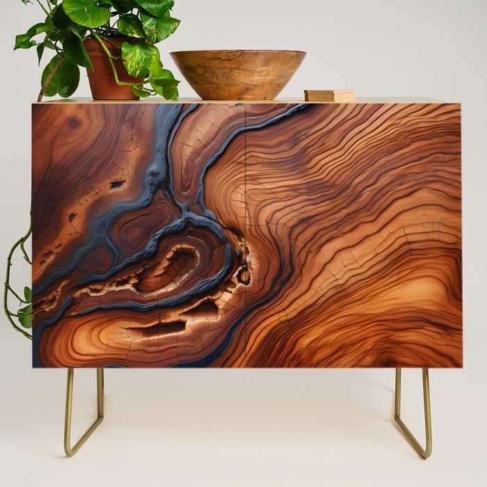 Ethereal Wooden Credenza Gallery Image 1