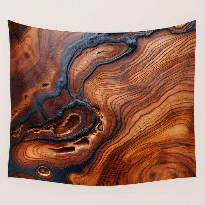Ethereal Wooden Wall Tapestry Gallery Image 1