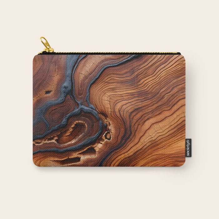 Ethereal Wooden Carry All Pouch Gallery Image 1
