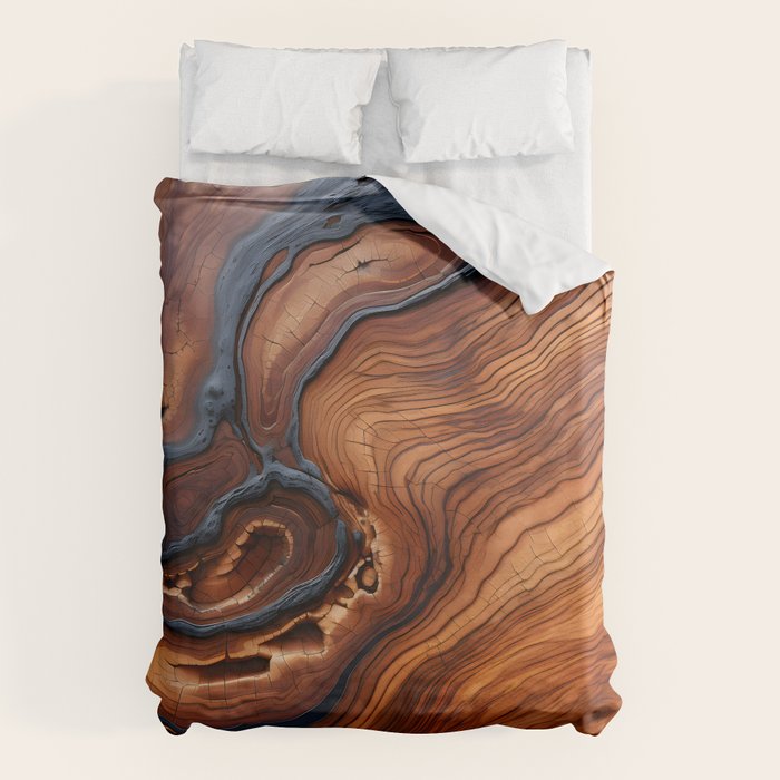 Ethereal Wooden Duvet Cover Gallery Image 6
