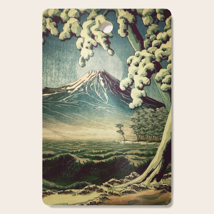 5 Lakes at Moonlight Cutting Board Gallery Image 1