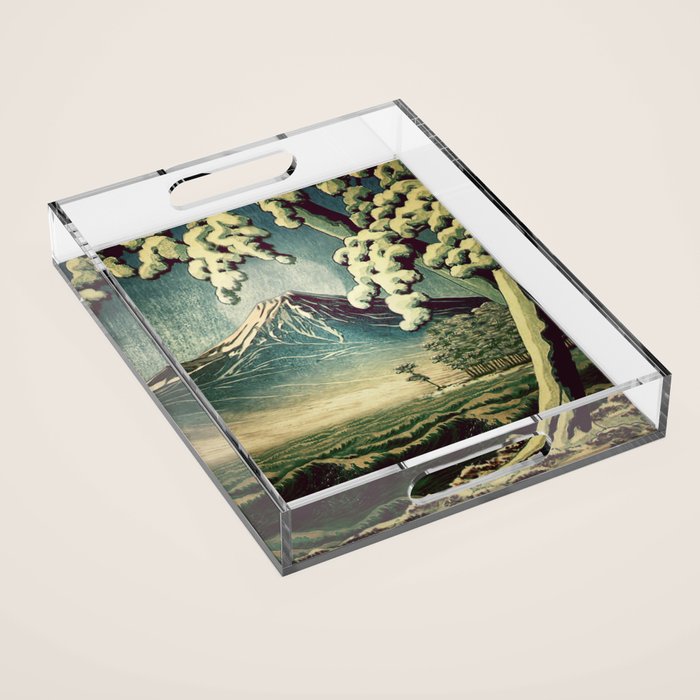 5 Lakes at Moonlight Acrylic Tray Gallery Image 1