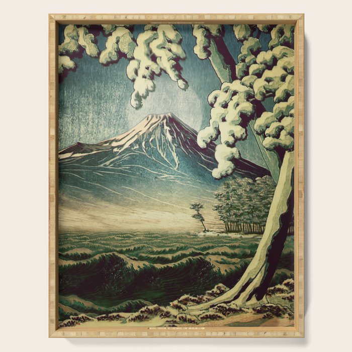 5 Lakes at Moonlight Serving Tray Gallery Image 1