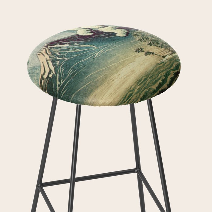 5 Lakes at Moonlight Stool Gallery Image 2