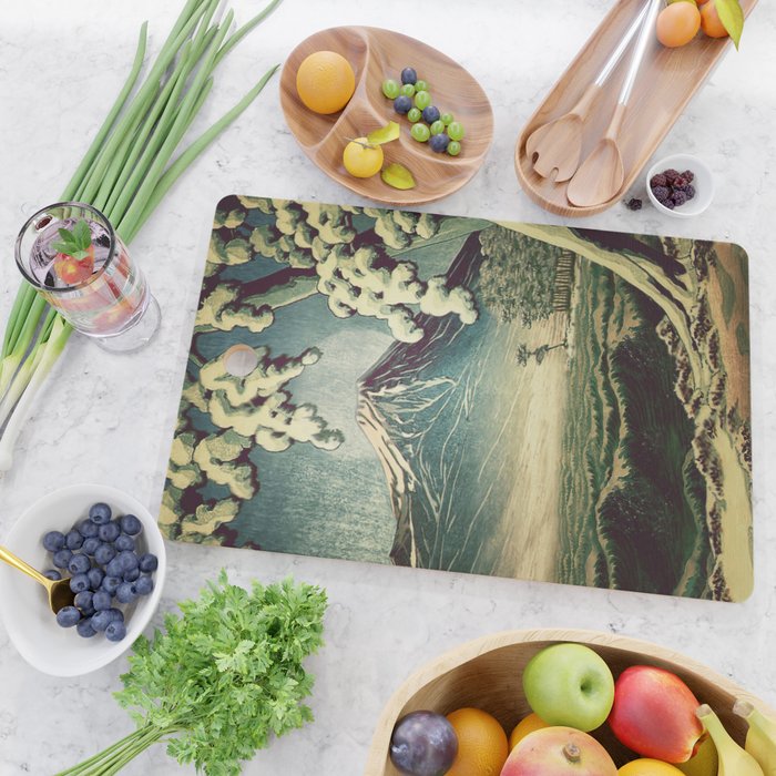 5 Lakes at Moonlight Cutting Board Gallery Image 2