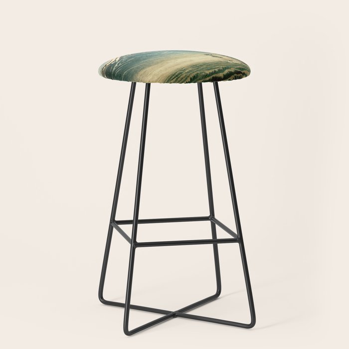 5 Lakes at Moonlight Stool Gallery Image 1