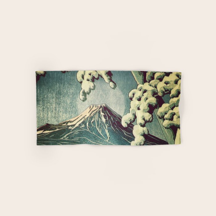 5 Lakes at Moonlight Bath Towel Gallery Image 1