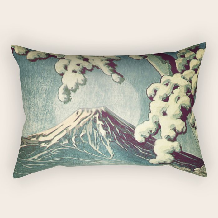 5 Lakes at Moonlight Rectangular Pillow Gallery Image 2
