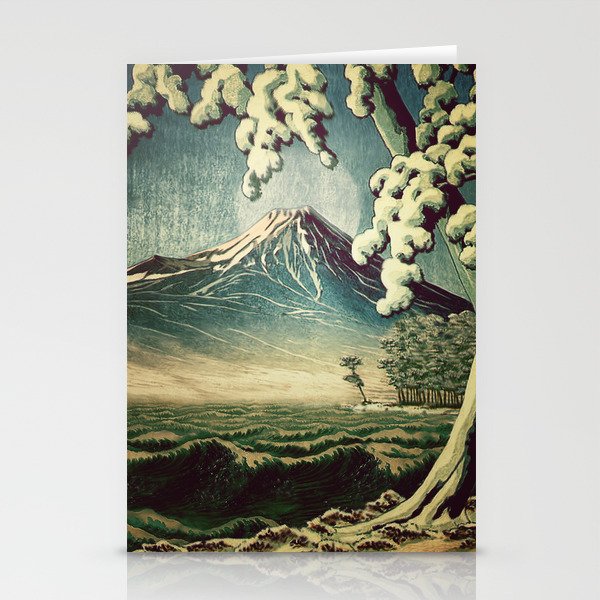 5 Lakes at Moonlight Stationery Card Gallery Image 2