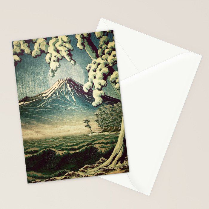 5 Lakes at Moonlight Stationery Card Gallery Image 2