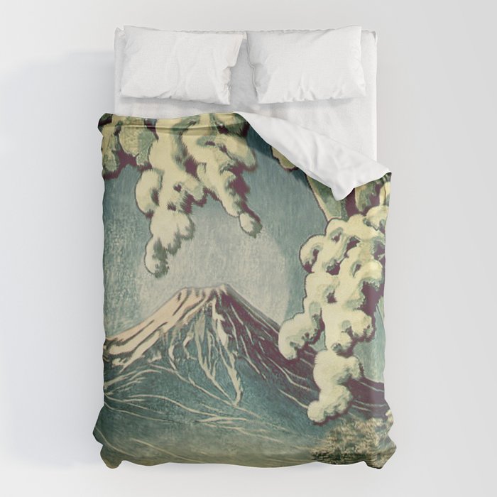 5 Lakes at Moonlight Duvet Cover Gallery Image 1
