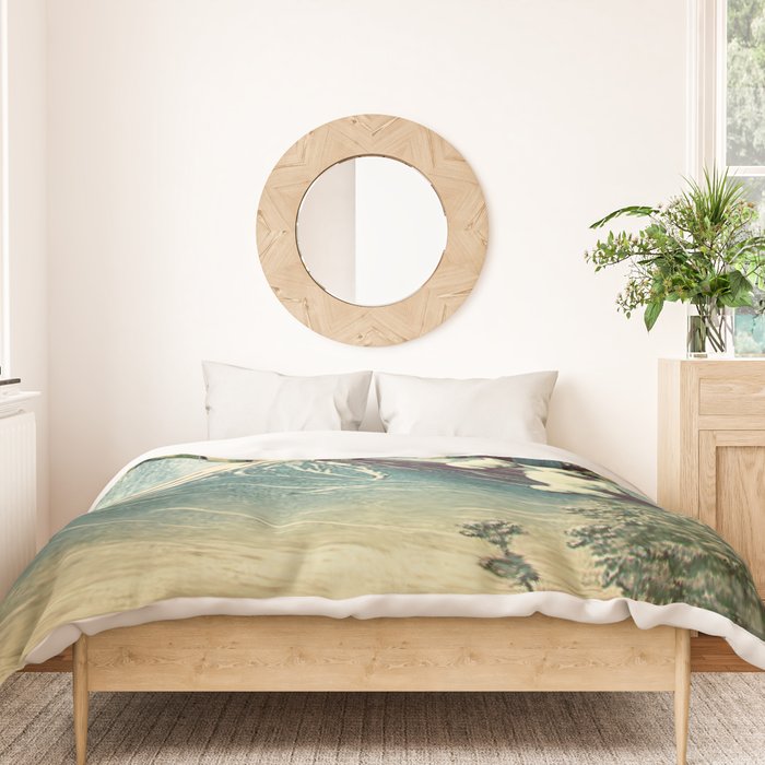 5 Lakes at Moonlight Duvet Cover Gallery Image 3