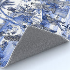 Chinoiserie Blue Landscape Rug Gallery Image 4