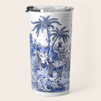 Chinoiserie Blue Landscape Travel Mug Gallery Image 3