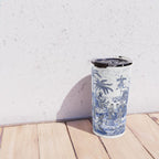 Chinoiserie Blue Landscape Travel Mug Gallery Image 4