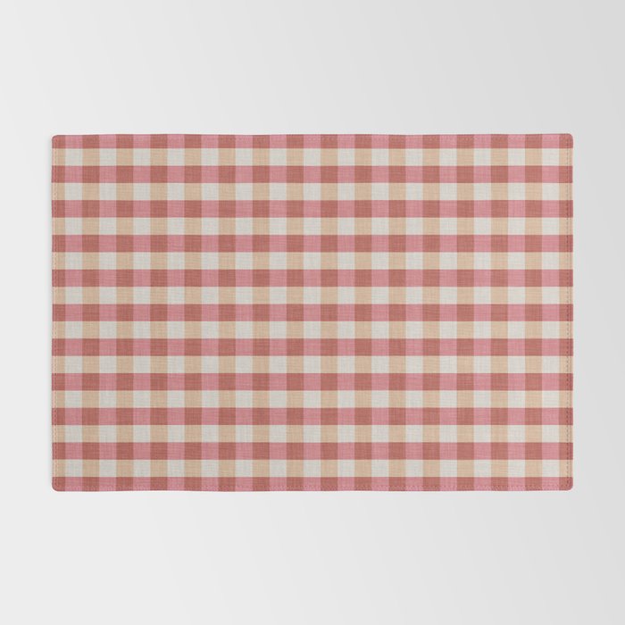 Cozy Gingham in Pink Rug Gallery Image 2