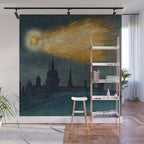 Augsburg miracle drawing book Book Of Miracles Comet Wall Mural Gallery Image 1