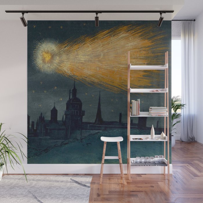 Augsburg miracle drawing book Book Of Miracles Comet Wall Mural Gallery Image 1