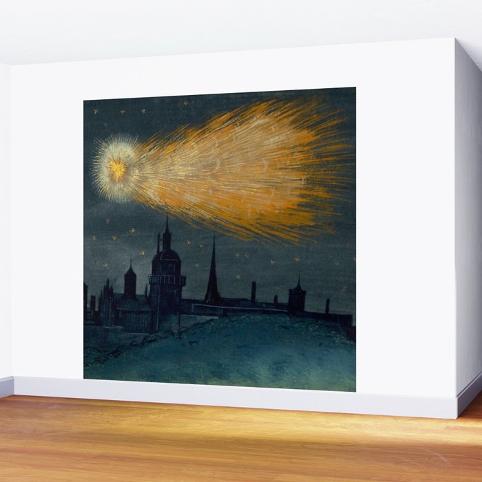 Augsburg miracle drawing book Book Of Miracles Comet Wall Mural Gallery Image 2