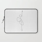 Line Ballerina Laptop Sleeve Gallery Image 1