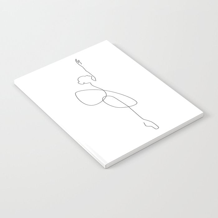 Line Ballerina Notebook Gallery Image 1