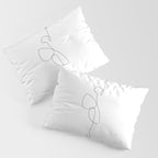 Line Ballerina Pillow Sham Gallery Image 3