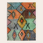Traditional Vintage Moroccan Rug Poster Gallery Image 4