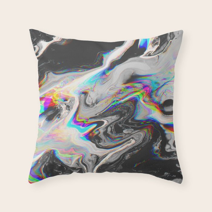 CONFUSION IN HER EYES THAT SAYS IT ALL Throw Pillow Gallery Image 1