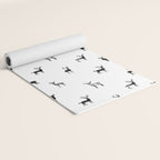 Reindeer animal art pattern Yoga Mat Gallery Image 2