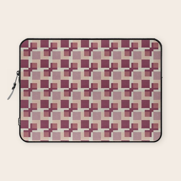 Geo Squares Laptop Sleeve Gallery Image 1