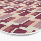Geo Squares Bath Mat Gallery Image 3